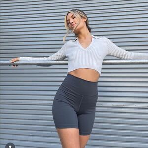 Thirty Years Slate Biker Shorts